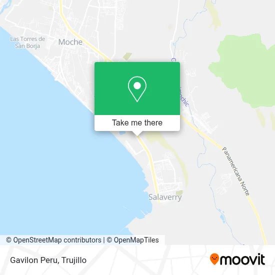Gavilon Peru map