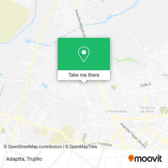 Adaptta map