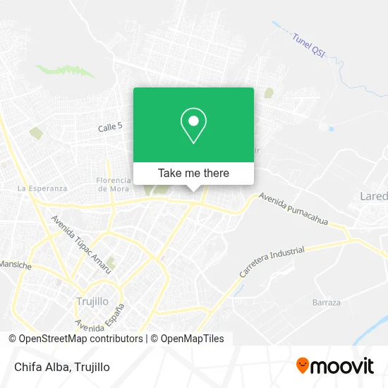 Chifa Alba map