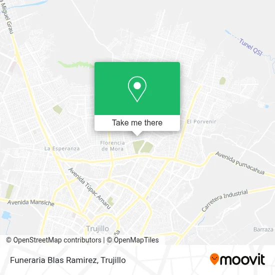 Funeraria Blas Ramirez map