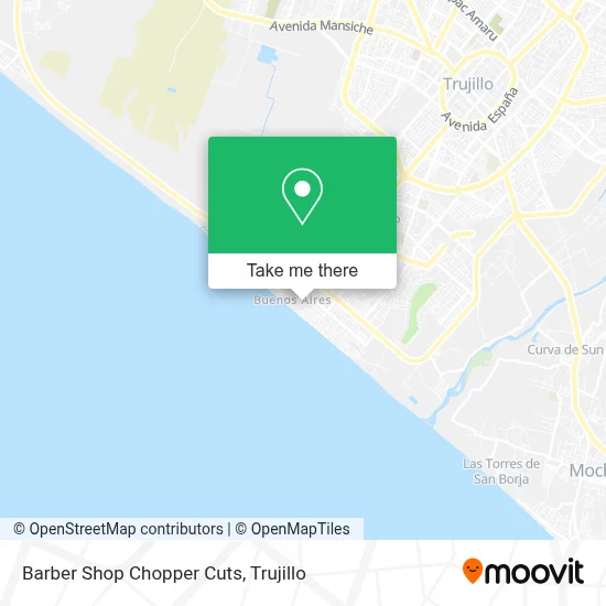 Barber Shop Chopper Cuts map