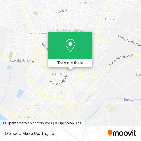 D'Shoop Make Up map