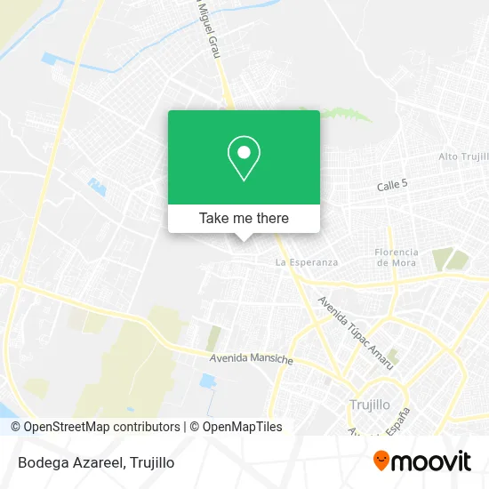 Bodega Azareel map