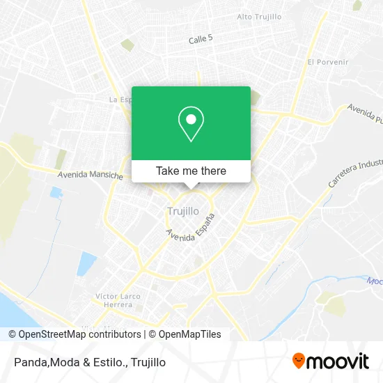 Panda,Moda & Estilo. map
