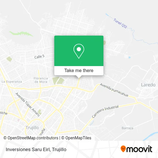 Inversiones Saru Eirl map