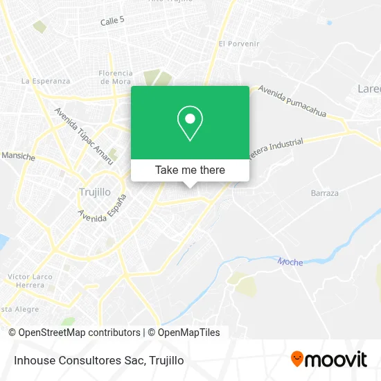 Inhouse Consultores Sac map