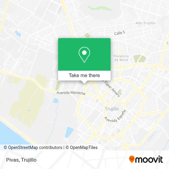 Pivas map