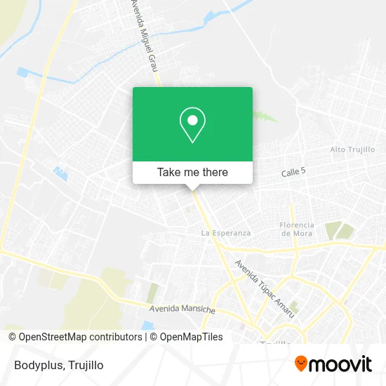 Bodyplus map