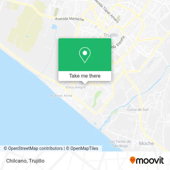 Chilcano map