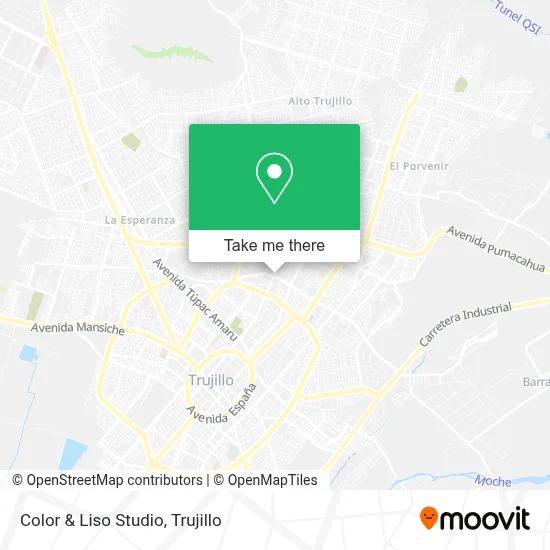 Color & Liso Studio map