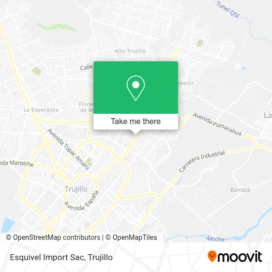 Esquivel Import Sac map