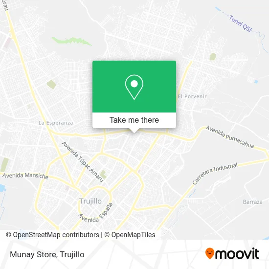Munay Store map