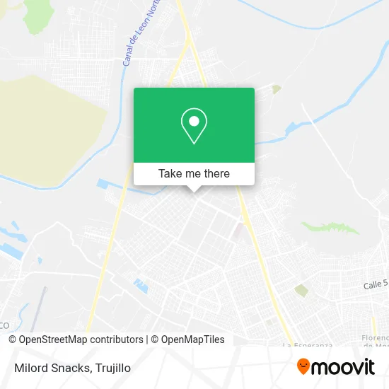 Milord Snacks map