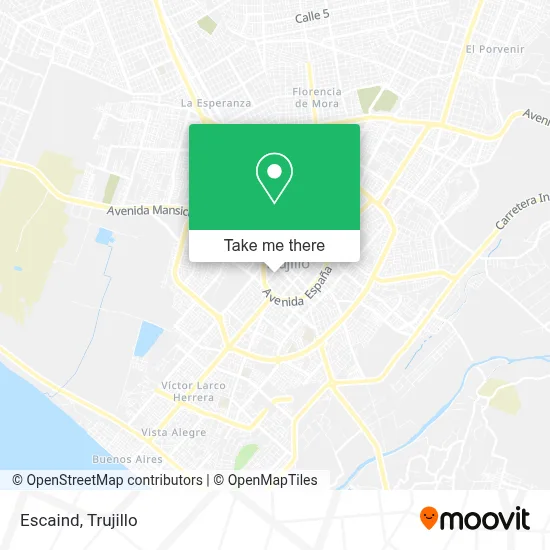 Escaind map