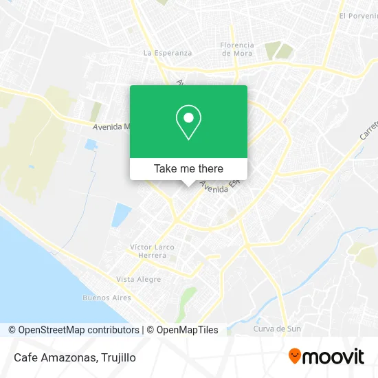 Cafe Amazonas map