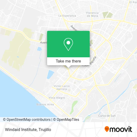 Windaid Institute map