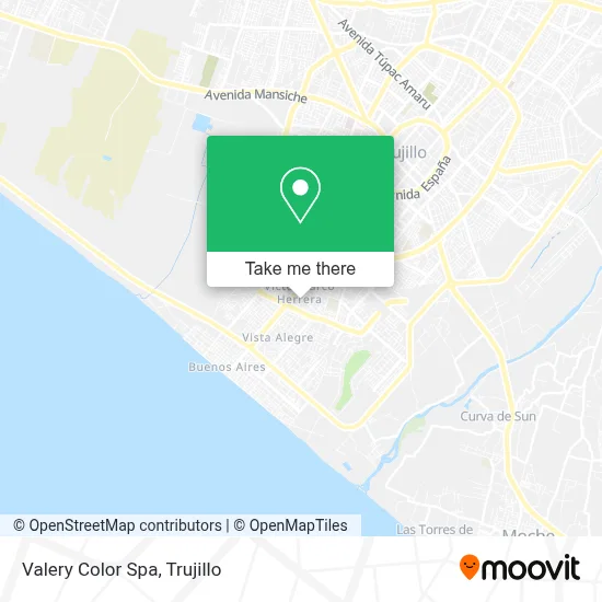 Valery Color Spa map