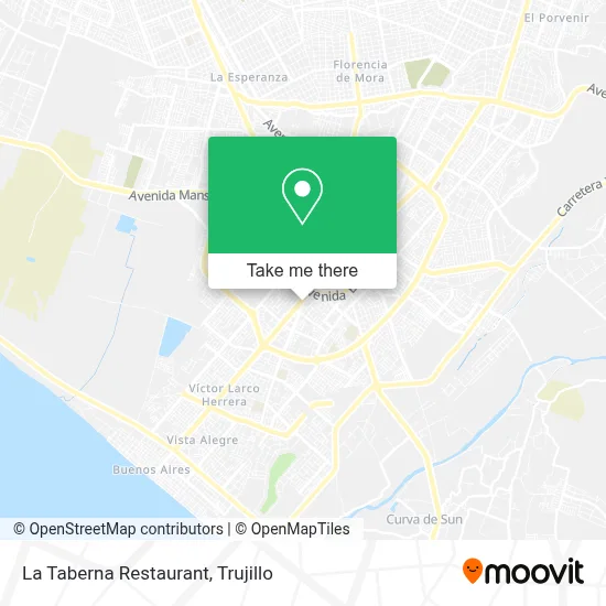 La Taberna Restaurant map