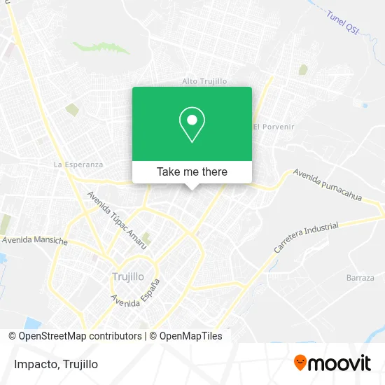 Impacto map