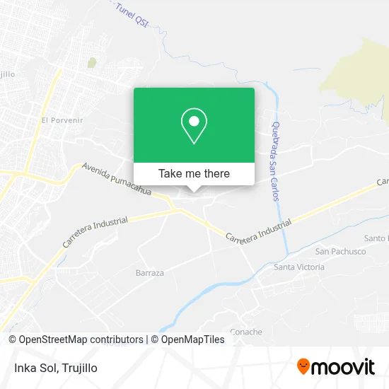 Inka Sol map