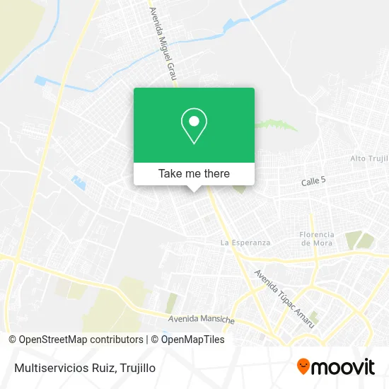Multiservicios Ruiz map