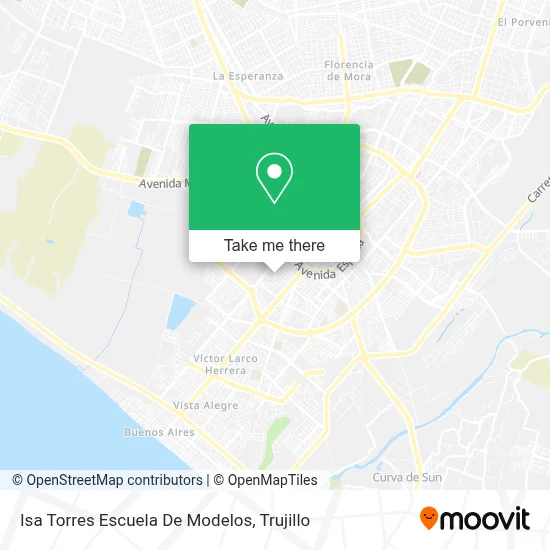 Isa Torres Escuela De Modelos map