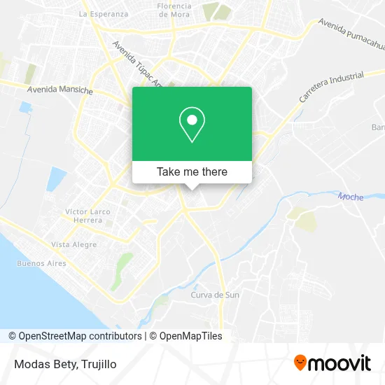Modas Bety map
