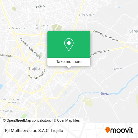 Rjl Multiservicios S.A.C map