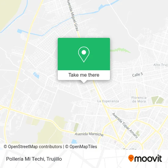 Pollería Mi Techi map