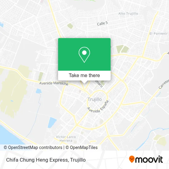 Chifa Chung Heng Express map