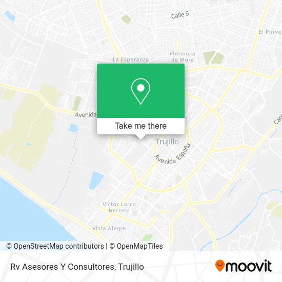 Rv Asesores Y Consultores map