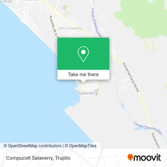 Compucell Salaverry map