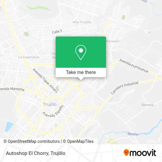 Autoshop El Chorry map