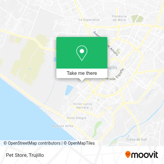 Pet Store map