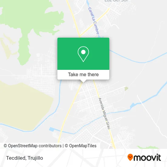 Tecdiled map