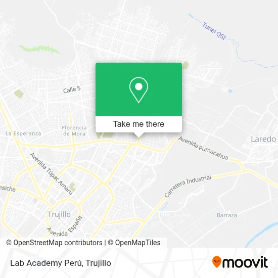 Lab Academy Perú map