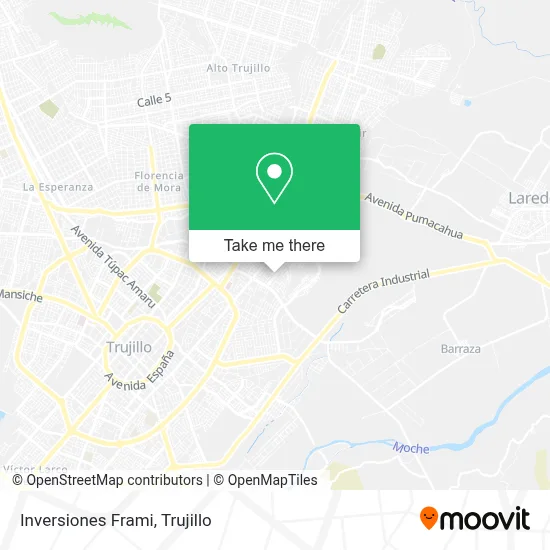 Inversiones Frami map