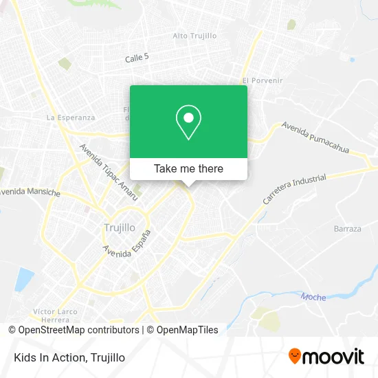 Kids In Action map