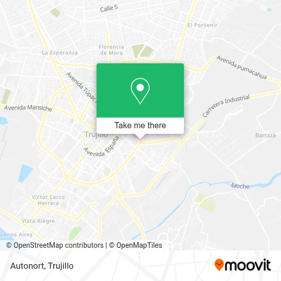 Autonort map