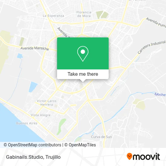 Gabinails.Studio map