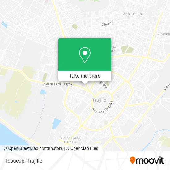 Icsucap map