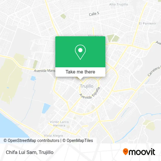 Chifa Lui Sam map