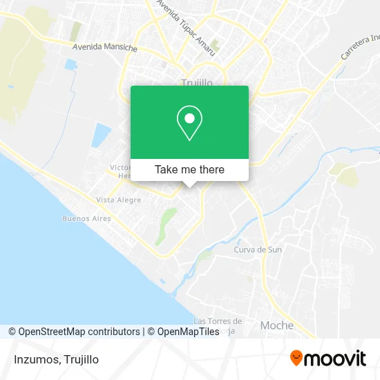 Inzumos map