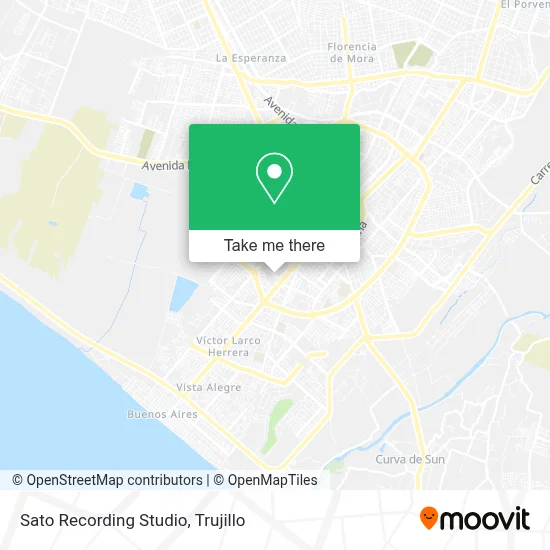 Sato Recording Studio map