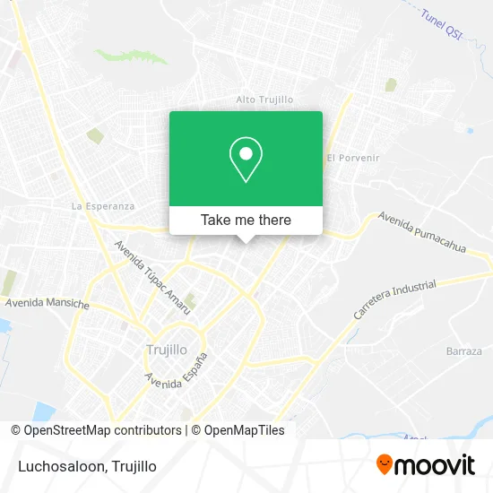 Luchosaloon map