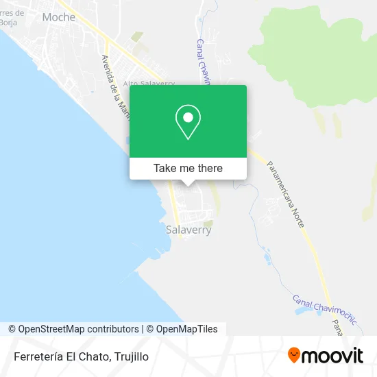Ferretería El Chato map
