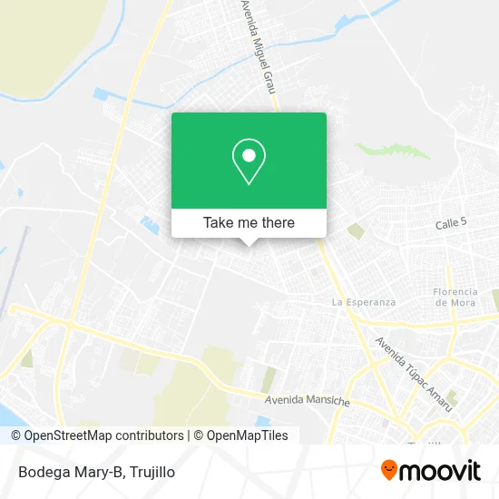 Bodega Mary-B map