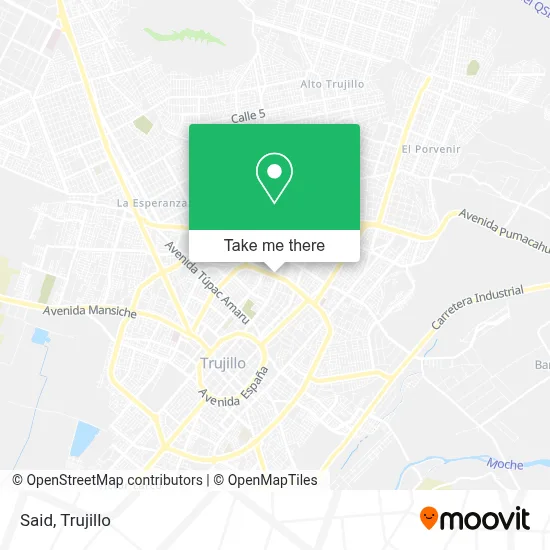 Said map