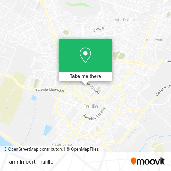 Farm Import map