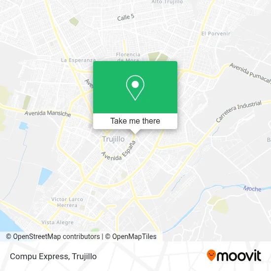 Compu Express map